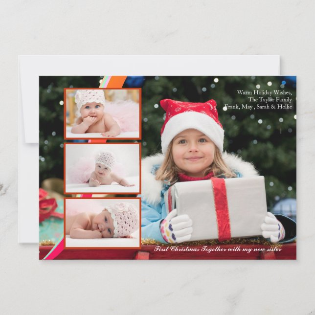 Triple Overlay Photo Card (Front)