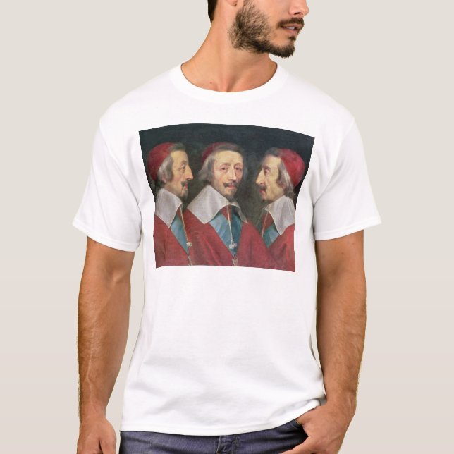 Triple Portrait of the Head of Richelieu, 1642 T-Shirt (Front)