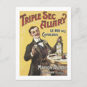 Triple Sec Allary Postcard