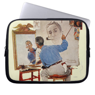 Triple Self-Portrait Laptop Sleeve