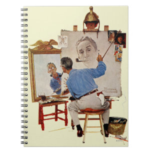Triple Self-Portrait Notebook