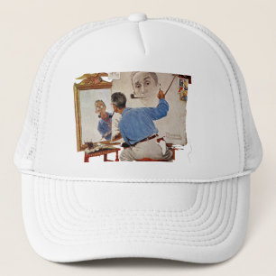 Triple Self-Portrait Trucker Hat