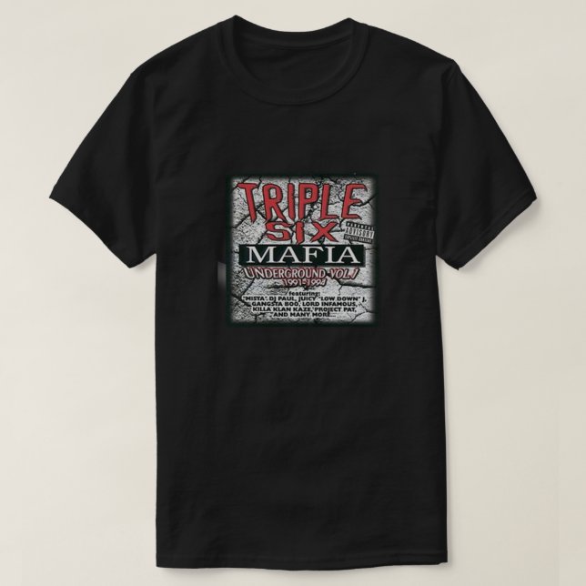 Triple Six Mafia Essential T-Shirt (Design Front)