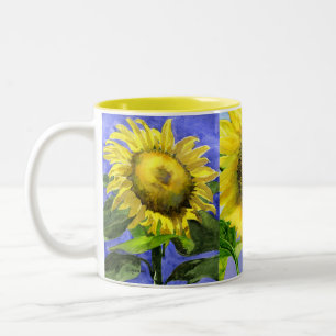 Triple Sunflower Mug