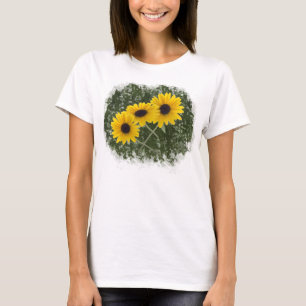 Triple Sunflower T-Shirt