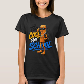 Triple T Tung Sahur Back To School Meme Kids Funny T-Shirt
