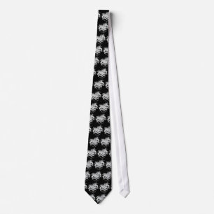 Triple Terror Skulls Tie