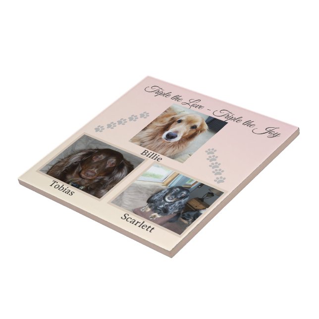 Triple the Love-Triple the Joy Tile (Side)
