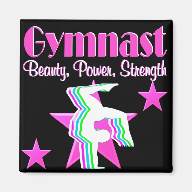 TRIPLE THREAT GYMNAST MAGNET (Front)