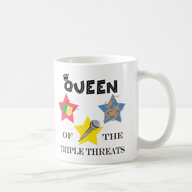 Triple Threat Queen Mug (Right)