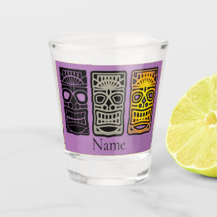Triple Tiki Sculptures Thunder_Cove Shot Glass