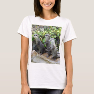 **"Triple Trouble: The Adventures of Otter Triplet T-Shirt