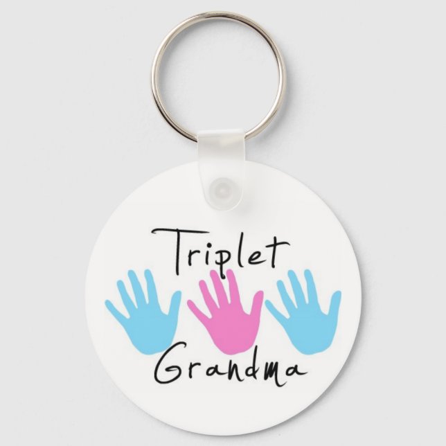 triplet grandma keychain bgb (Front)