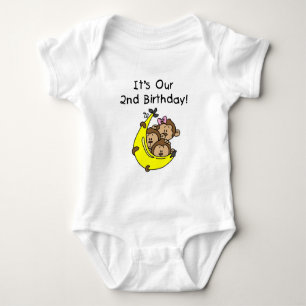 Triplets 2nd - Two Boys/ One Girl Tshirts