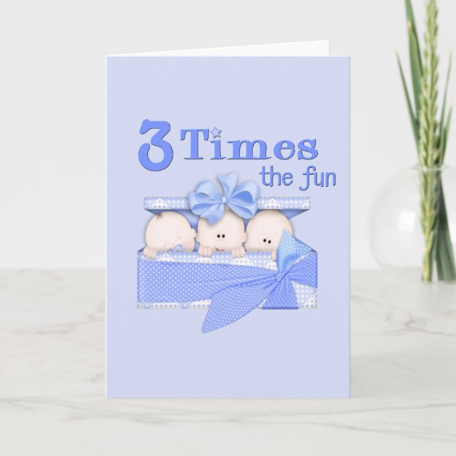 Triplets Announcement (Front)