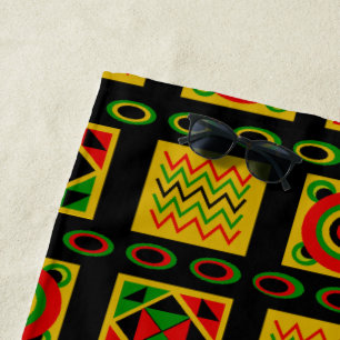 Triplets  beach towel