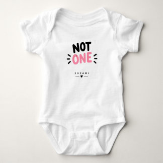 Triplets Matching Vest – NOT 1 Baby Bodysuit