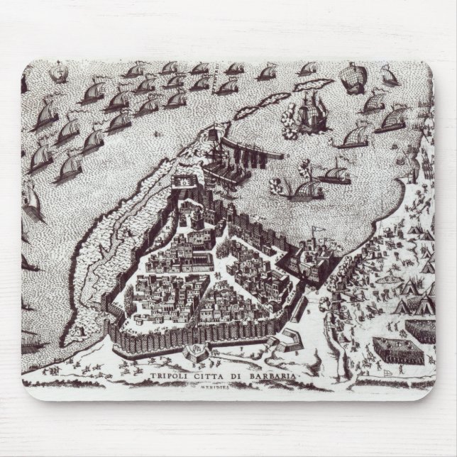 Tripoli, c.1550 | mouse mat (Front)