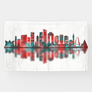 Tripoli Libya Skyline Banner