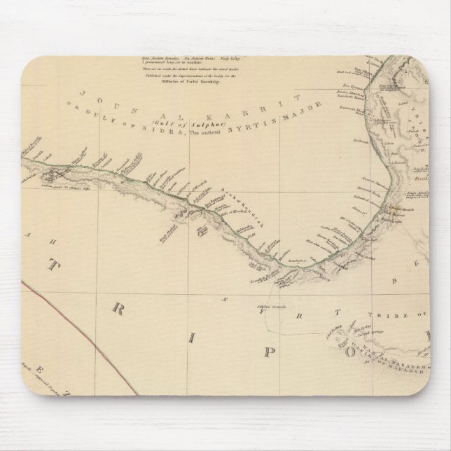 Tripoli Mouse Mat (Front)