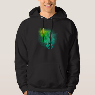 Trippie Hippie Lion s Face Smoke Trippy Festival G Hoodie
