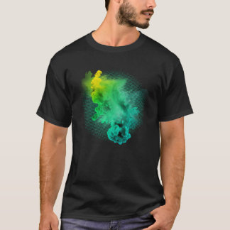 Trippie Hippie Lion s Face Smoke Trippy Festival G T-Shirt
