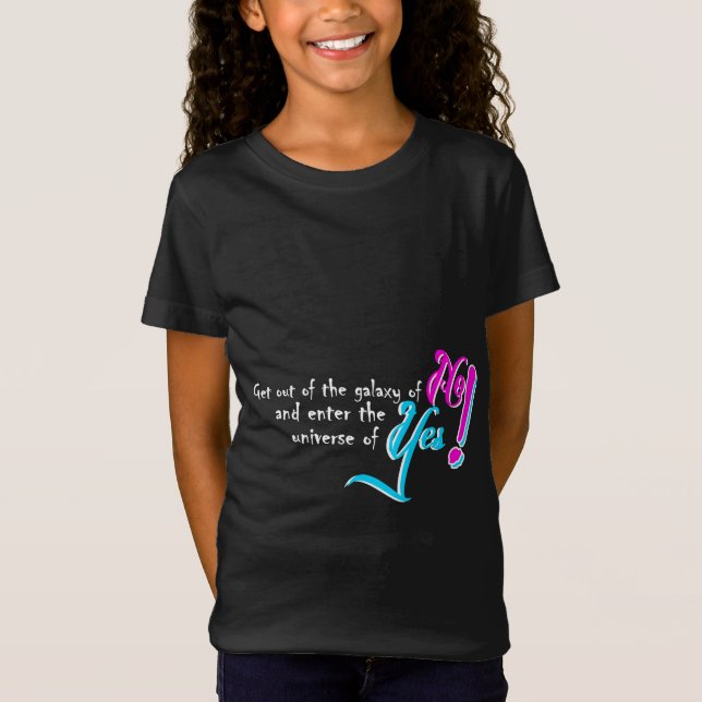 Tripping the Light Optimistic!  T-Shirt (Front)