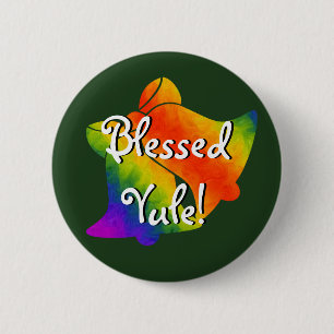 Trippy Bells 6 Cm Round Badge