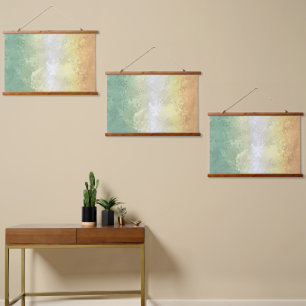Trippy Boho Groovy Abstract Genderflor Pride Flag Hanging Tapestry