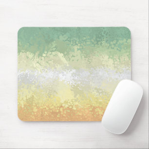 Trippy Boho Groovy Abstract Genderflor Pride Flag Mouse Mat