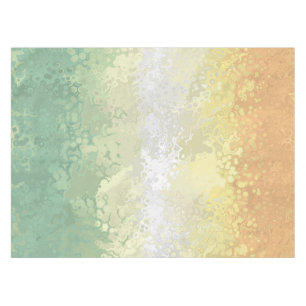 Trippy Boho Groovy Abstract Genderflor Pride Flag Tablecloth
