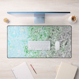 Trippy Boho Groovy Grungy Autoromantic Pride Flag Desk Mat