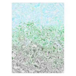 Trippy Boho Groovy Grungy Autoromantic Pride Flag Tablecloth