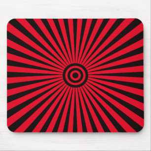 Trippy Bullseye Mouse Mat