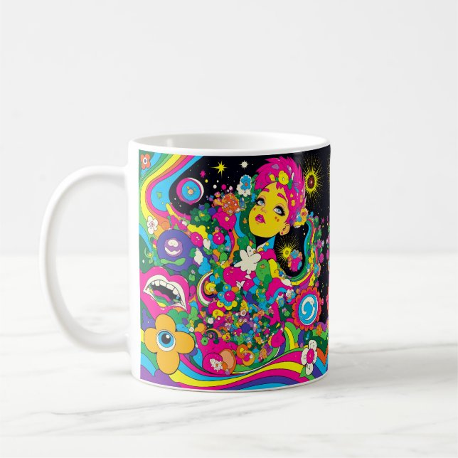 Trippy  coffee mug (Left)