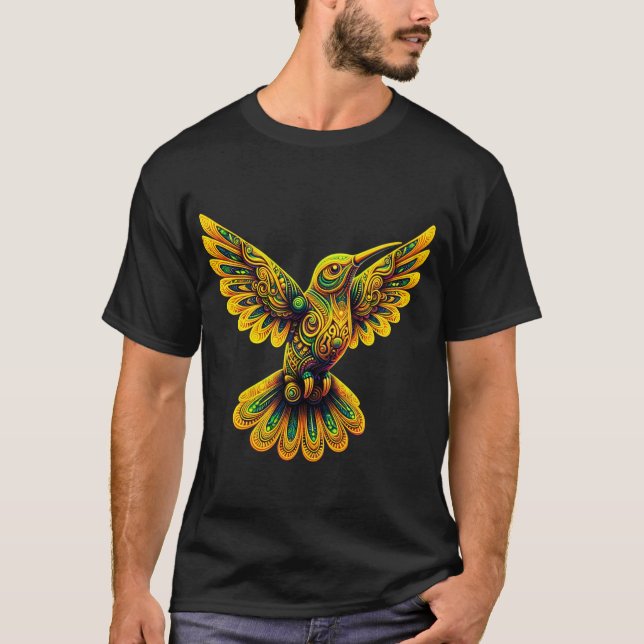 trippy colibri T-Shirt (Front)