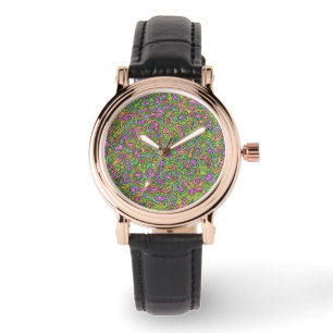 Trippy Colourful Blob Watch