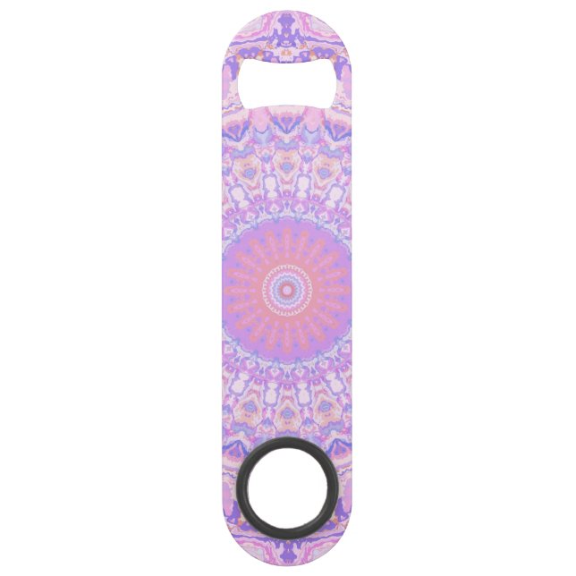 Trippy Colourful Intricate Boho Hippie Mandala (Front)
