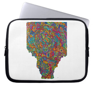 Trippy computer sleeve. laptop sleeve