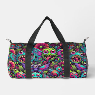 Trippy Creature Duffle Bag