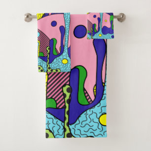 Trippy Drippy Bath Towel Set