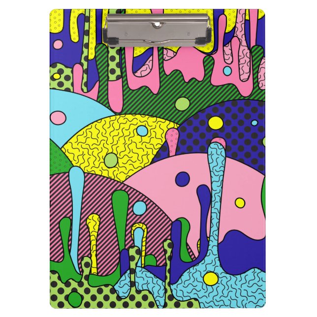 Trippy Drippy Clipboard (Front)