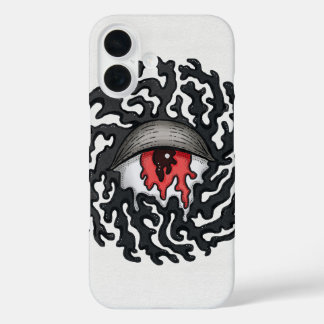 Trippy Eye with Tentacles - Trippy Surreal Art iPhone 16 Case