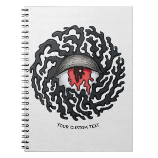 Trippy Eye with Tentacles - Trippy Surreal Art Notebook