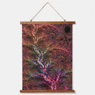 Trippy Fractal  Hanging Tapestry