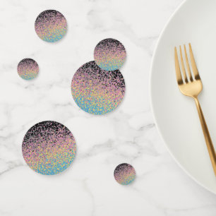 Trippy Funky Pixelated Polygender Pride Flag Confetti