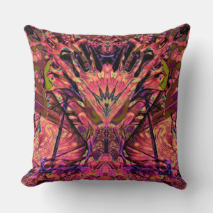 Trippy Garland  Cushion