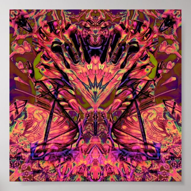 Trippy Garland  Poster (Front)