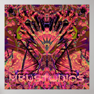 Trippy Garland  Poster