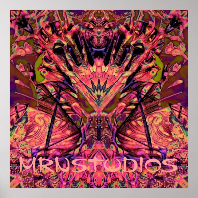 Trippy Garland  Poster (Front)